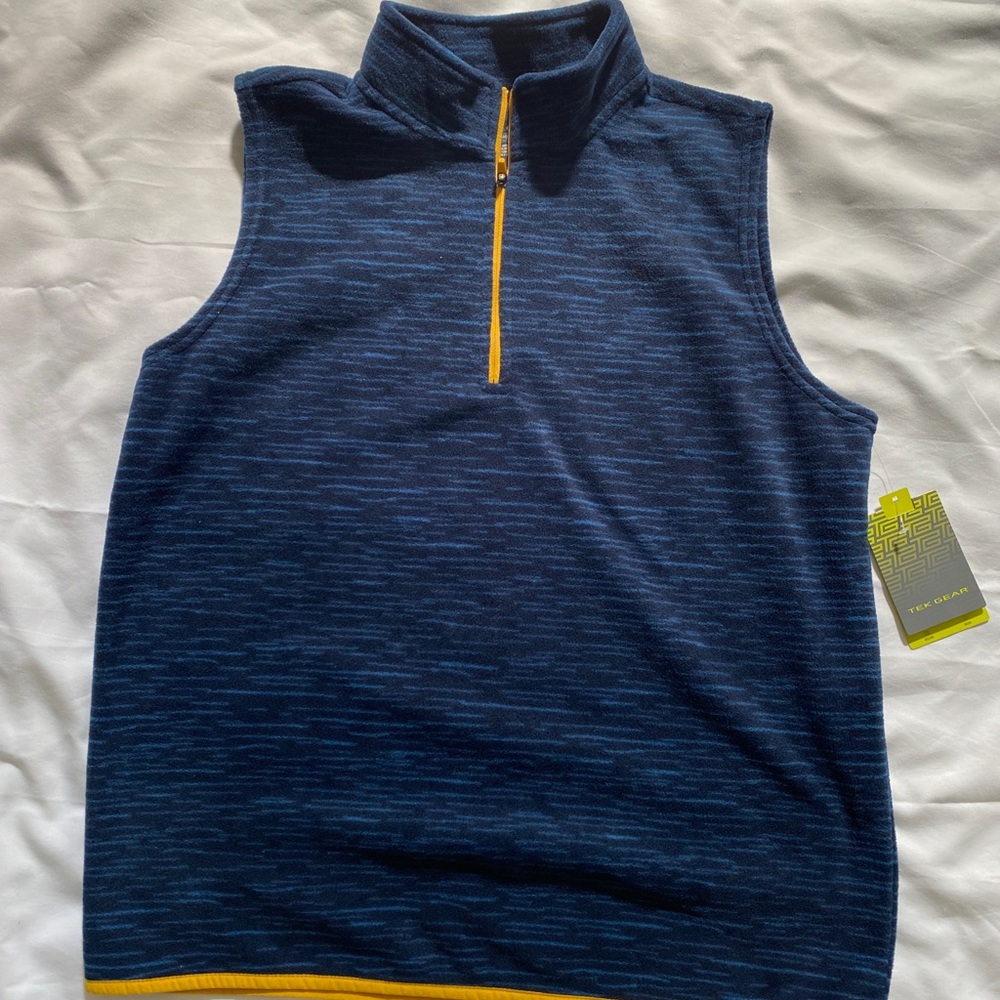 Micro-fleece Quarter Zip Vest - NWT